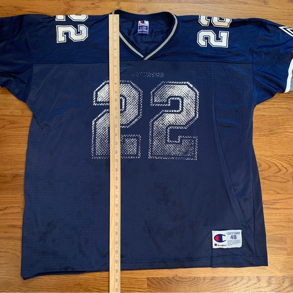Vintage Champion Dallas Cowboys Emmitt Smith Mens Jersey NFL Football Size 48 XL - Picture 9 of 15